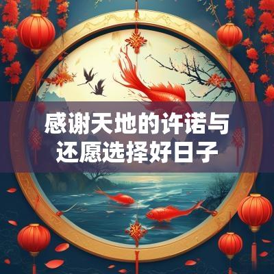 感谢天地的许诺与还愿选择好日子