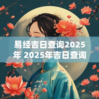 易经吉日查询2025年 2025年吉日查询