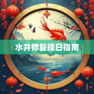 水井修复择日指南