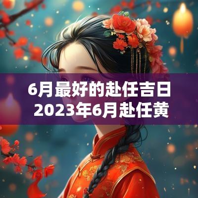 6月最好的赴任吉日 2025年6月赴任黄道吉日