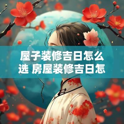 屋子装修吉日怎么选 房屋装修吉日怎么选
