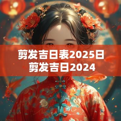 剪发吉日表2025日 剪发吉日2025