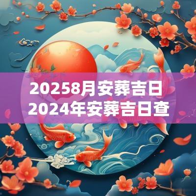 20258月安葬吉日 2025年安葬吉日查询