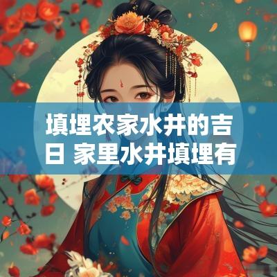 填埋农家水井的吉日 家里水井填埋有什么讲究