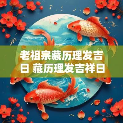 老祖宗藏历理发吉日 藏历理发吉祥日子2025