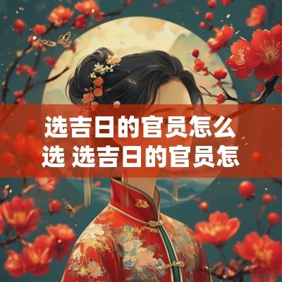选吉日的官员怎么选 选吉日的官员怎么选好