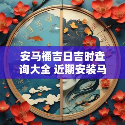 安马桶吉日吉时查询大全 近期安装马桶的吉日