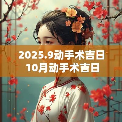 2025.9动手术吉日 10月动手术吉日