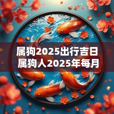 属狗2025出行吉日 属狗人2025年每月运势