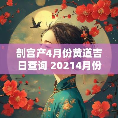 剖宫产4月份黄道吉日查询 20254月份剖腹产黄道吉日