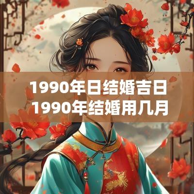 1990年日结婚吉日 1990年结婚用几月
