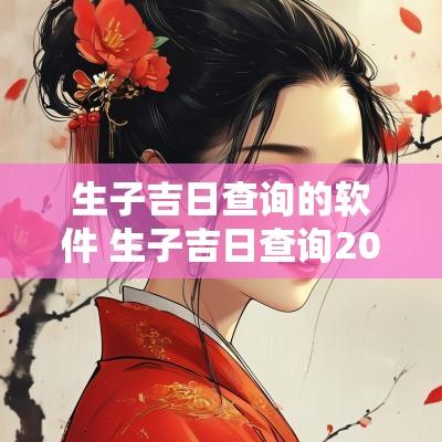 生子吉日查询的软件 生子吉日查询2025年