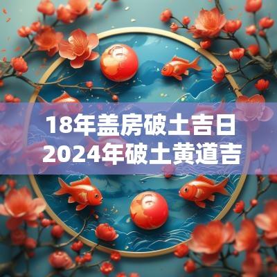 18年盖房破土吉日 2025年破土黄道吉日