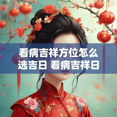看病吉祥方位怎么选吉日 看病吉祥日2025