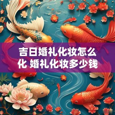 吉日婚礼化妆怎么化 婚礼化妆多少钱