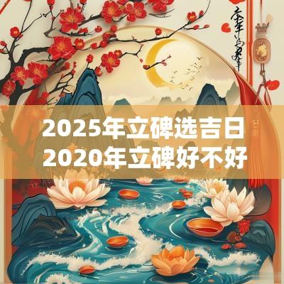 2025年立碑选吉日 2025年立碑好不好