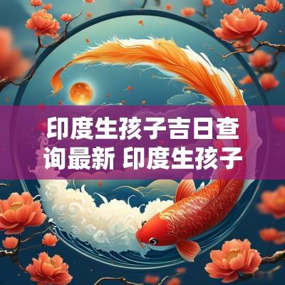印度生孩子吉日查询最新 印度生孩子最多的人