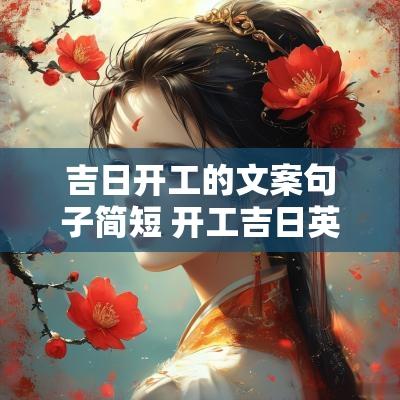 吉日开工的文案句子简短 开工吉日英文