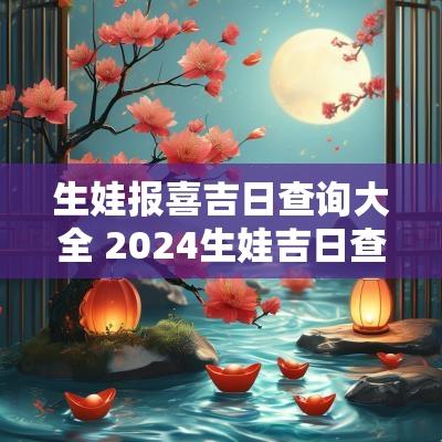 生娃报喜吉日查询大全 2025生娃吉日查询