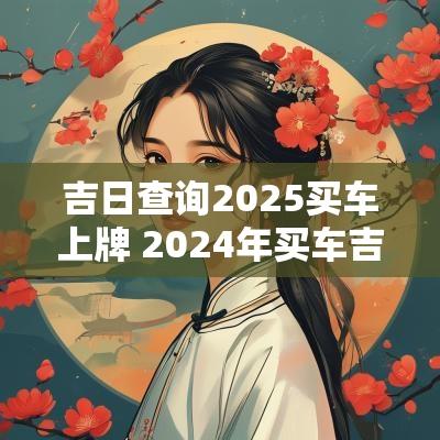 吉日查询2025买车上牌 2025年买车吉日表