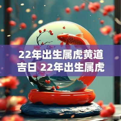 22年出生属虎黄道吉日 22年出生属虎黄道吉日是哪天