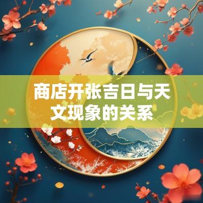 商店开张吉日与天文现象的关系