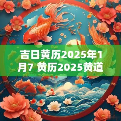 吉日黄历2025年1月7 黄历2025黄道吉日