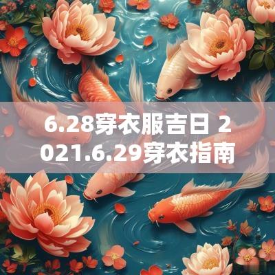 6.28穿衣服吉日 2025.6.29穿衣指南