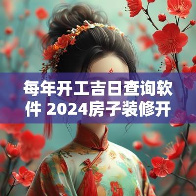 每年开工吉日查询软件 2025房子装修开工吉日查询