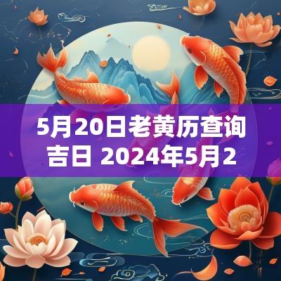 5月20日老黄历查询吉日 2025年5月20日黄历查询黄道吉日