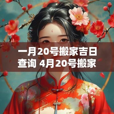 一月20号搬家吉日查询 4月20号搬家的黄道吉日查询