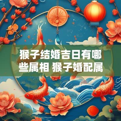 猴子结婚吉日有哪些属相 猴子婚配属相