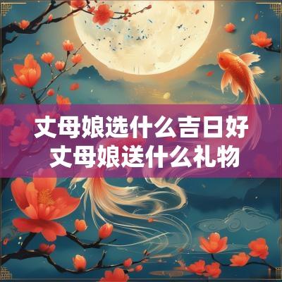 丈母娘选什么吉日好 丈母娘送什么礼物好