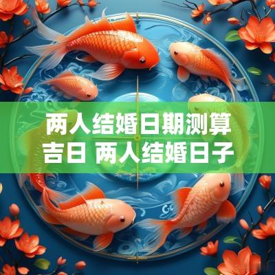 两人结婚日期测算吉日 两人结婚日子怎么算的