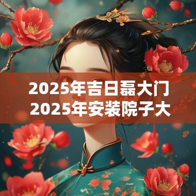 2025年吉日磊大门 2025年安装院子大门吉日