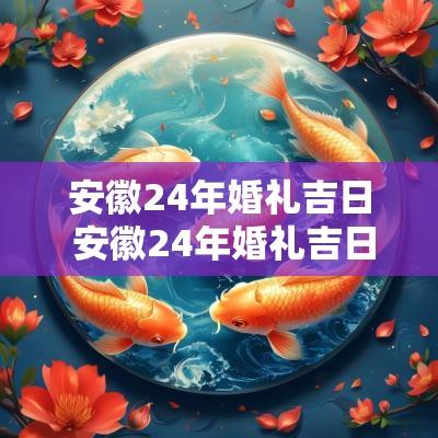 安徽24年婚礼吉日 安徽24年婚礼吉日大全
