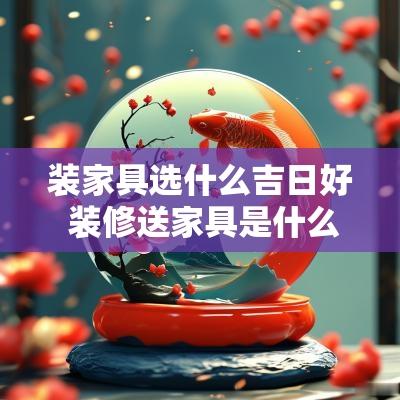 装家具选什么吉日好 装修送家具是什么套路