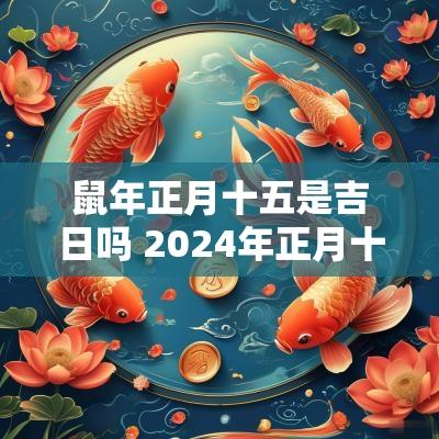 蛇年正月十五是吉日吗 2025年正月十五是吉日吗