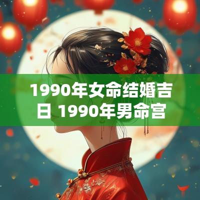 1990年女命结婚吉日 1990年男命宫