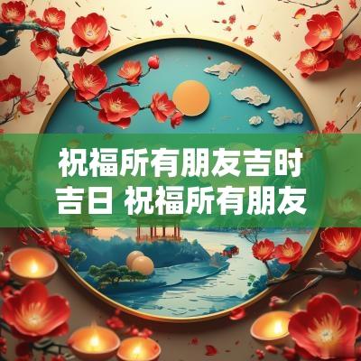 祝福所有朋友吉时吉日 祝福所有朋友吉时吉日的祝福语