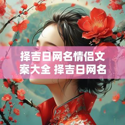择吉日网名情侣文案大全 择吉日网名情侣文案大全两个字