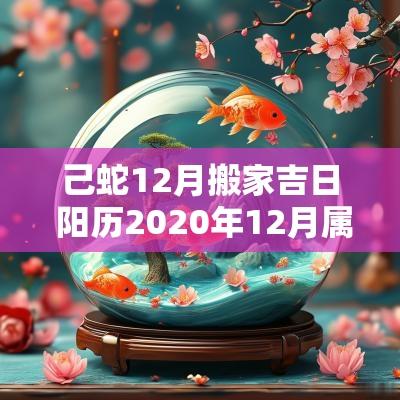 己蛇12月搬家吉日 阳历2025年12月属蛇搬家吉日
