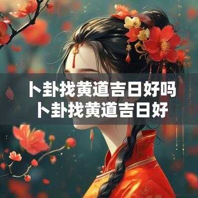 卜卦找黄道吉日好吗 卜卦找黄道吉日好吗女