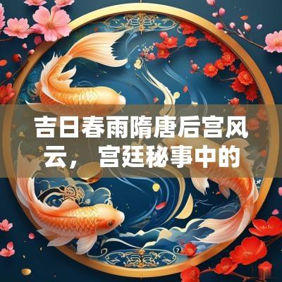 吉日春雨隋唐后宫风云， 宫廷秘事中的爱恨纠葛