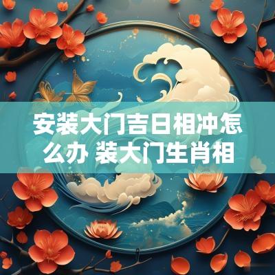 安装大门吉日相冲怎么办 装大门生肖相冲怎么化解