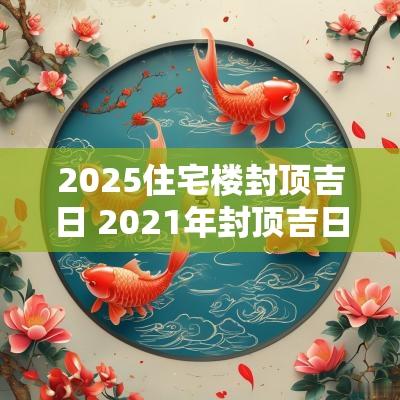 2025住宅楼封顶吉日 2025年封顶吉日
