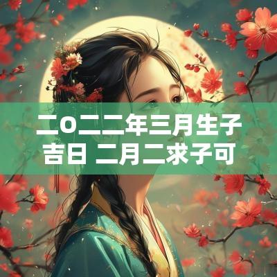二O二二年三月生子吉日 二月二求子可以吗