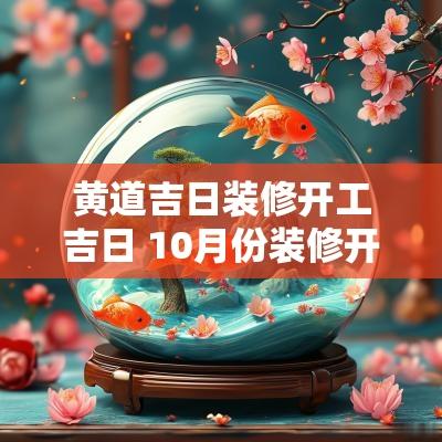 黄道吉日装修开工吉日 10月份装修开工黄道吉日