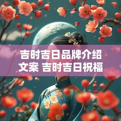 吉时吉日品牌介绍文案 吉时吉日祝福语