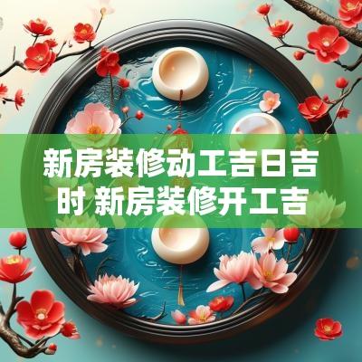 新房装修动工吉日吉时 新房装修开工吉日几点最好